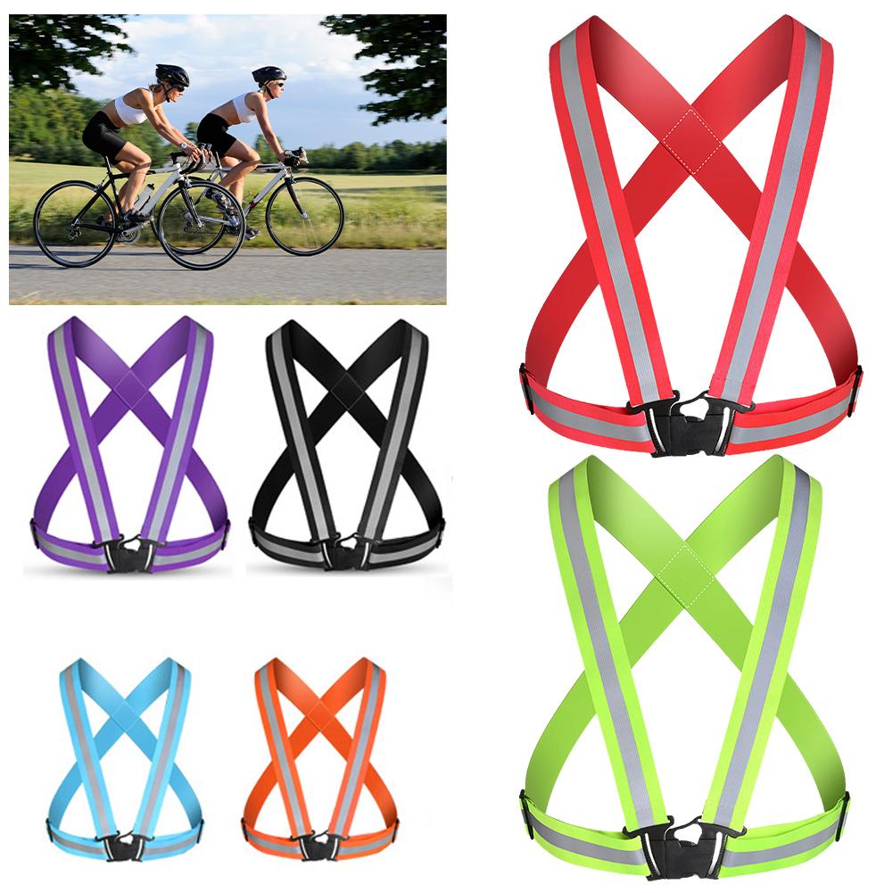 Running Gear Essential - Outdoor Adjustable Safety Vests Night Walking