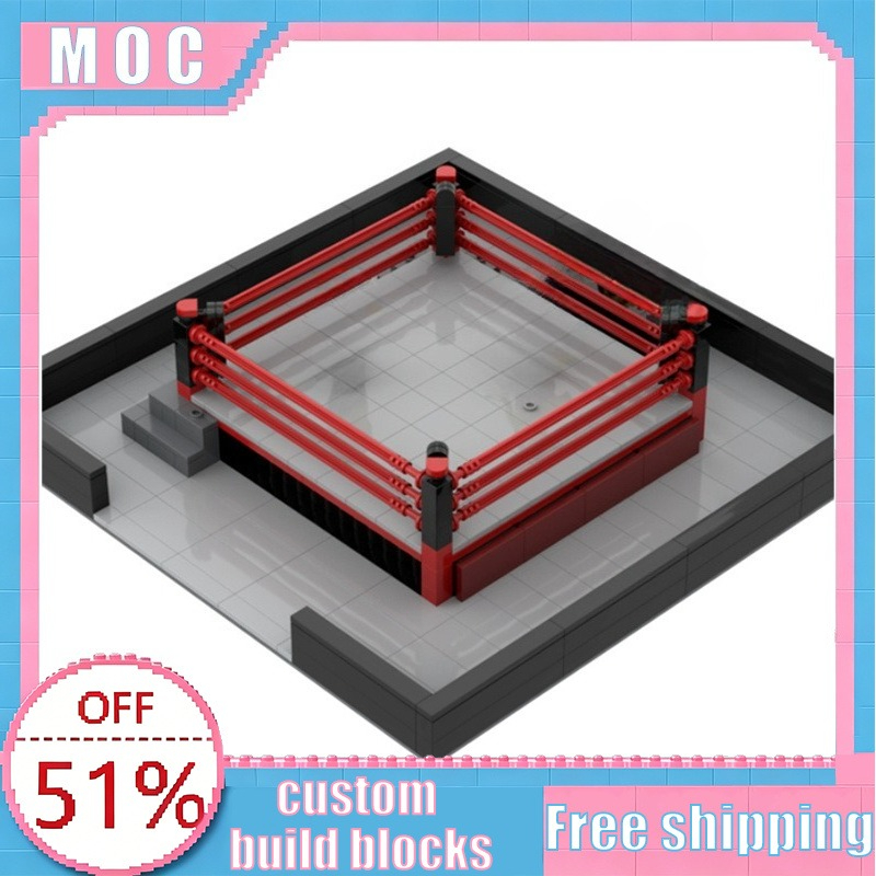 Blister Plaster Sport - 466 PCS Professional Wrestling Ring Red