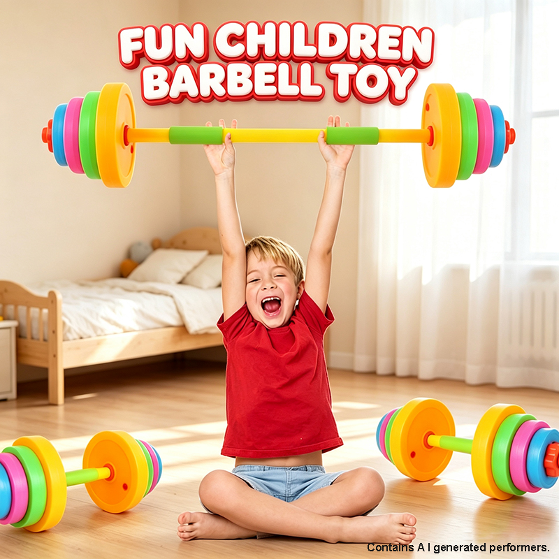Running Gear Kids - Kids Adjustable-weight Dumbbell Barbell Toy Fitness
