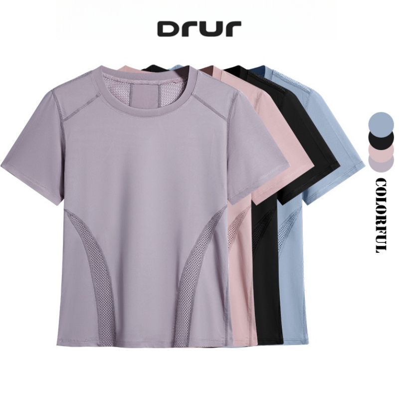 Running Gear Woman - DRUR Summer Lightweight Running T Shirt
