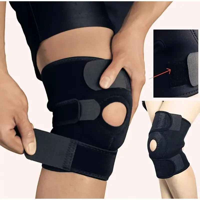 Running Gear Essential - Spring Supported Knee Pads Support Brace