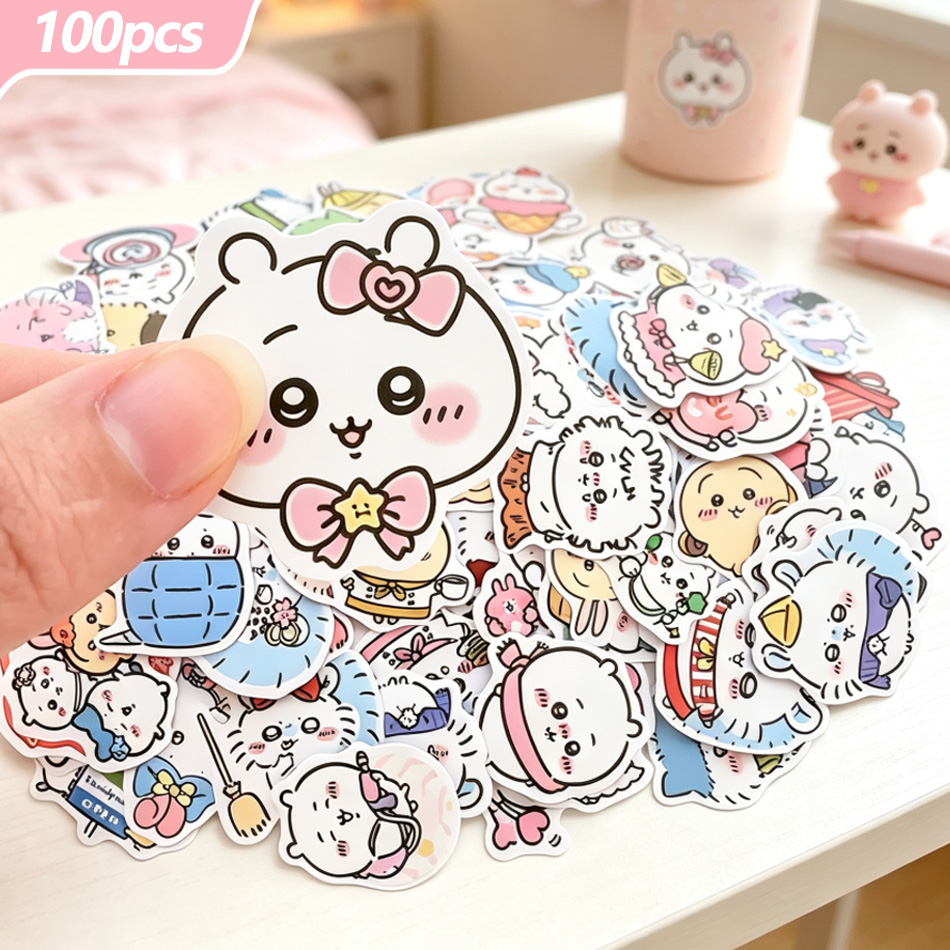 Blister Plaster Sport - 100Pcs Kawaii Chiikawa Cute Cartoon Stickers,