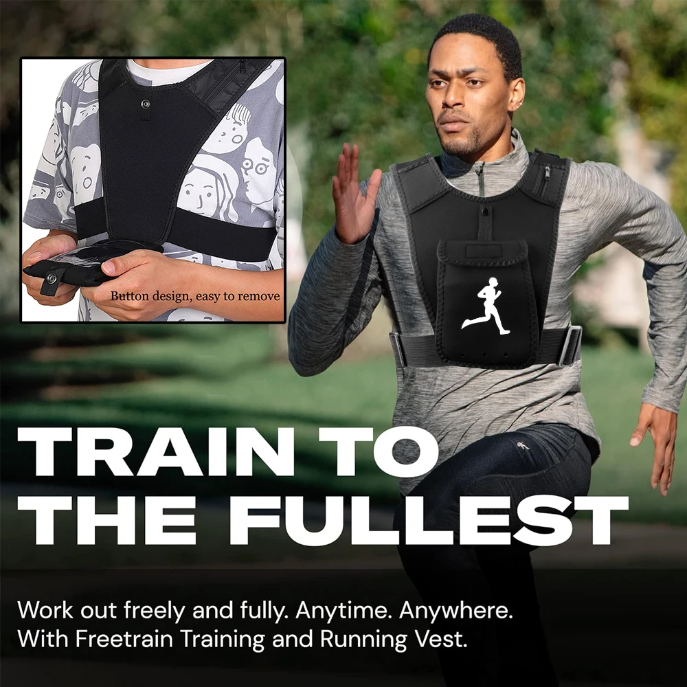 Adjustable Running Vest Phone  - Running Gear Essential review and price