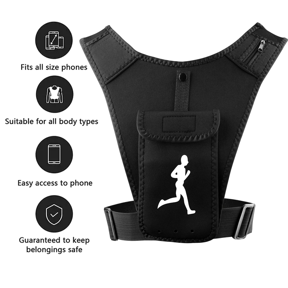 Adjustable Running Vest Phone  - Running Gear Essential review and price