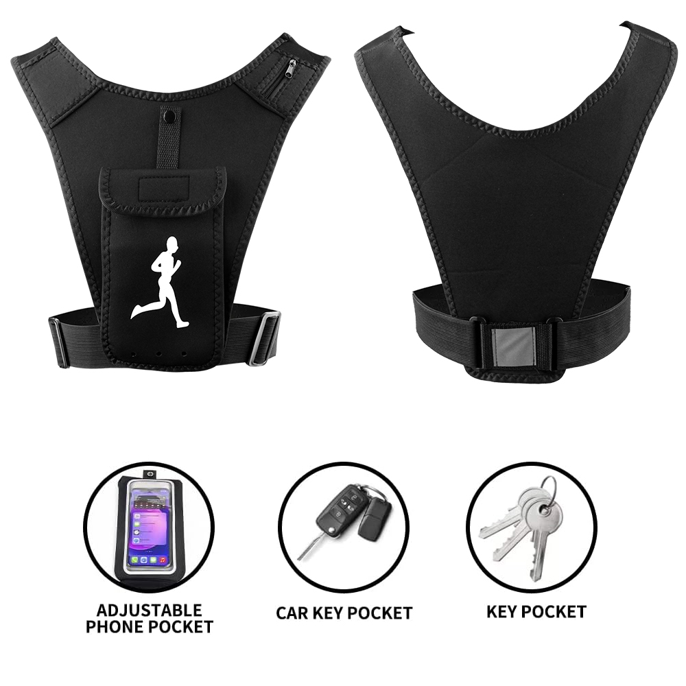 Adjustable Running Vest Phone  - Running Gear Essential review and price