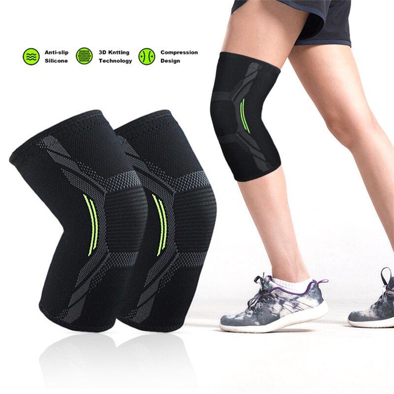 Single Knee Pad Knitted Nylon  - Running Gear In The Cold review and price