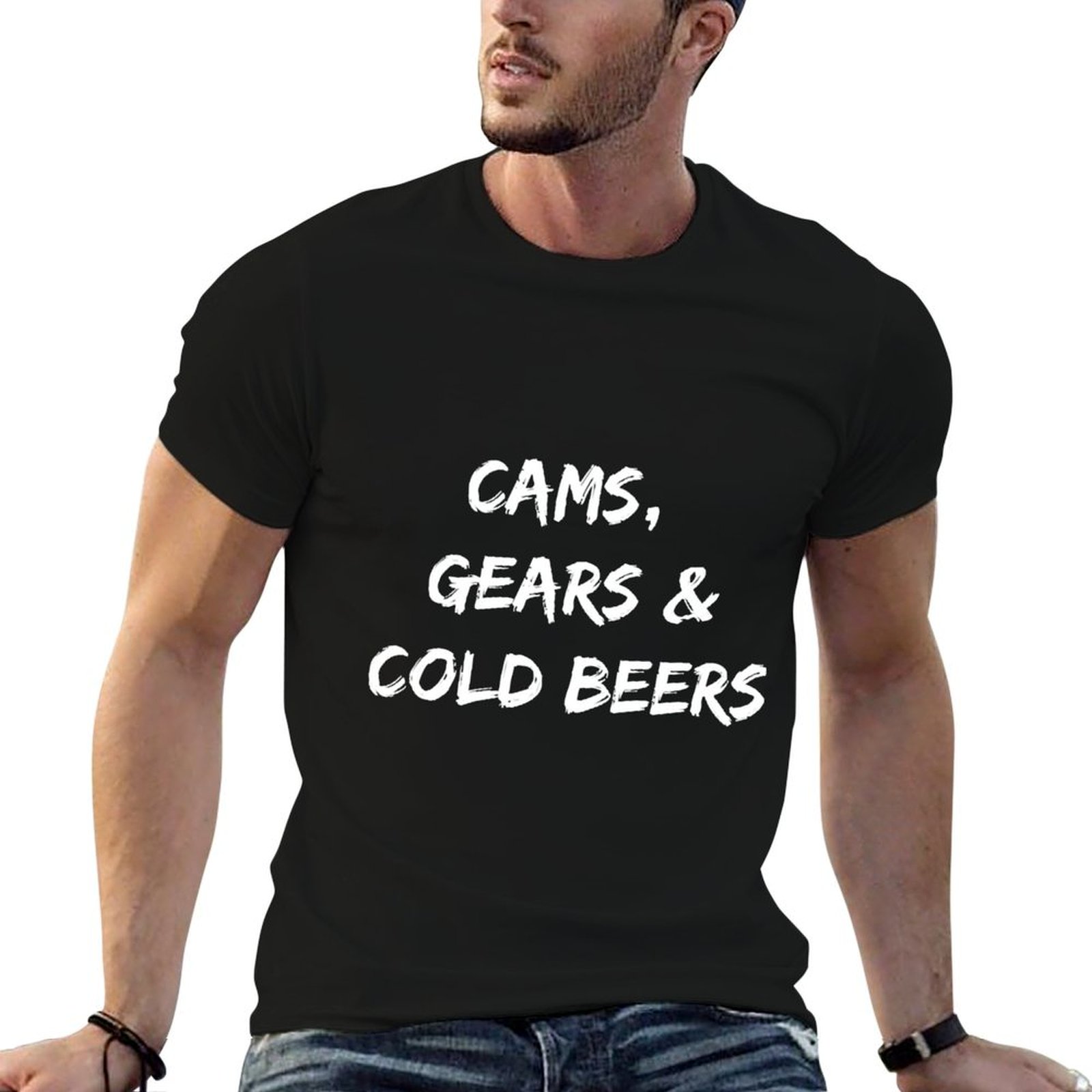 Cams, Gears & Cold Beers T-Shi - Running Gear In The Cold review and price