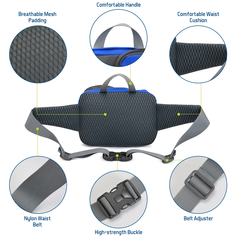 1PCSFanny Pack Waist Bag - Uni - Running Gear Essential review and price