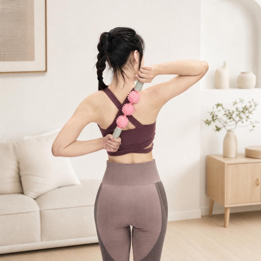 Professional 5-Spiky Fascia Ma - Muscle Roller Stick review and price