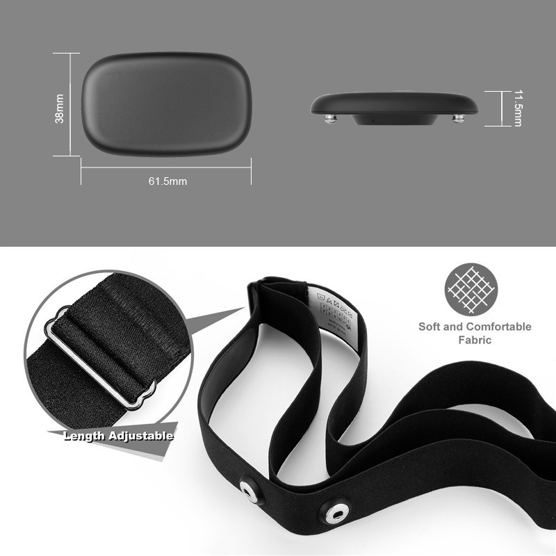 FITCENT5.3 Khz Chest Heart Rat - Heart Rate Strap Chest review and price
