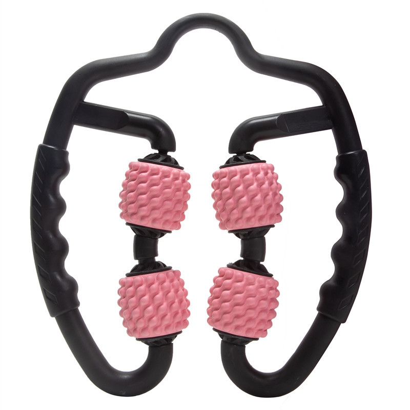 4-Wheel Leg Slimmer Soft Rubbe - Muscle Roller Stick review and price