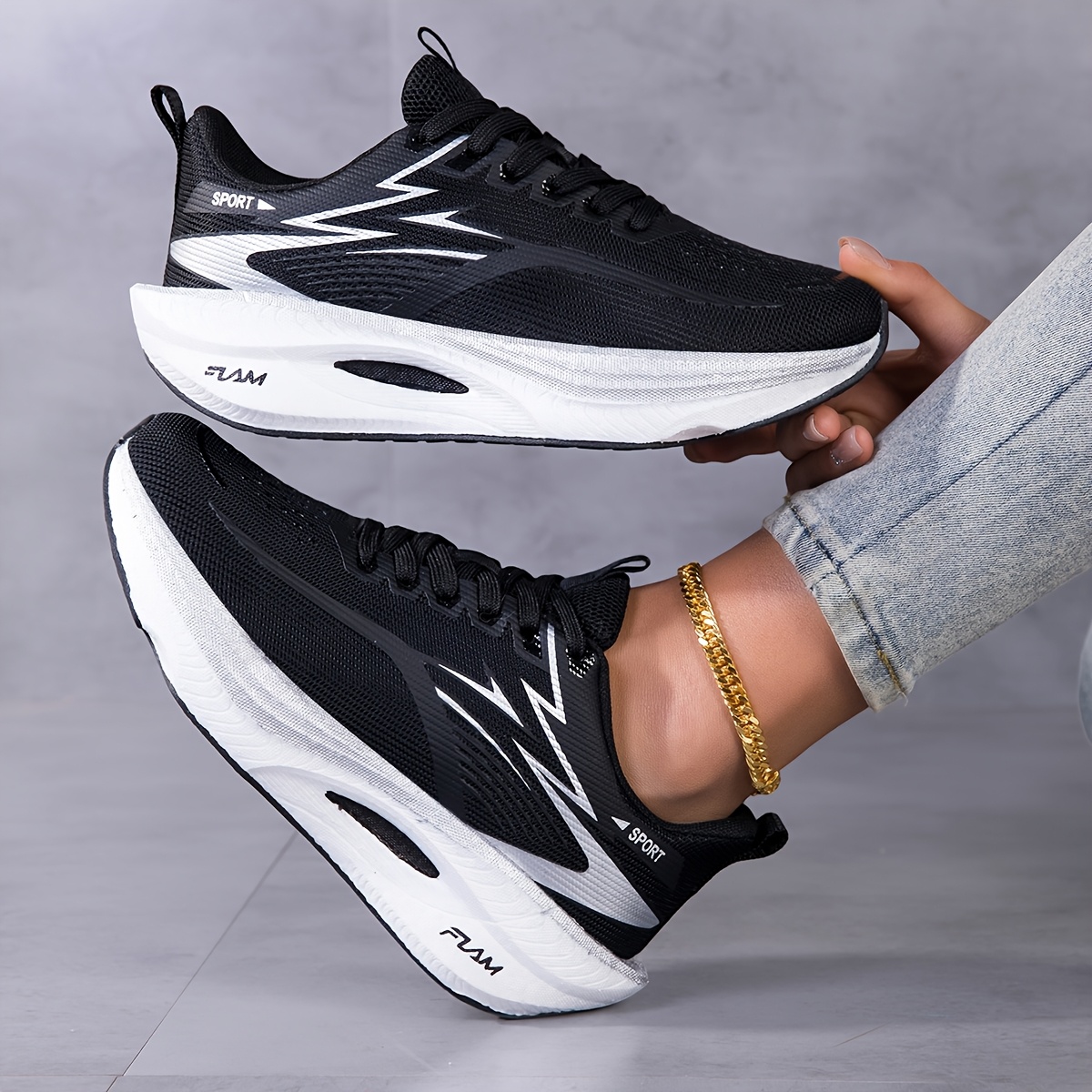 Women Sneakers Shoes Breathabl - Running Gear Woman review and price