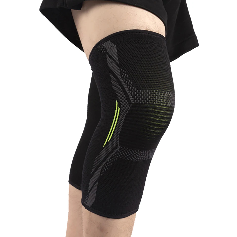 1Pcs Knitted Nylon Sports Knee - Running Gear In The Cold review and price