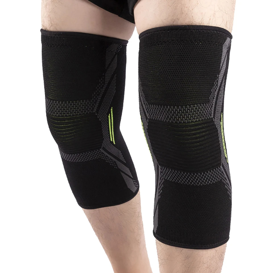1Pcs Knitted Nylon Sports Knee - Running Gear In The Cold review and price