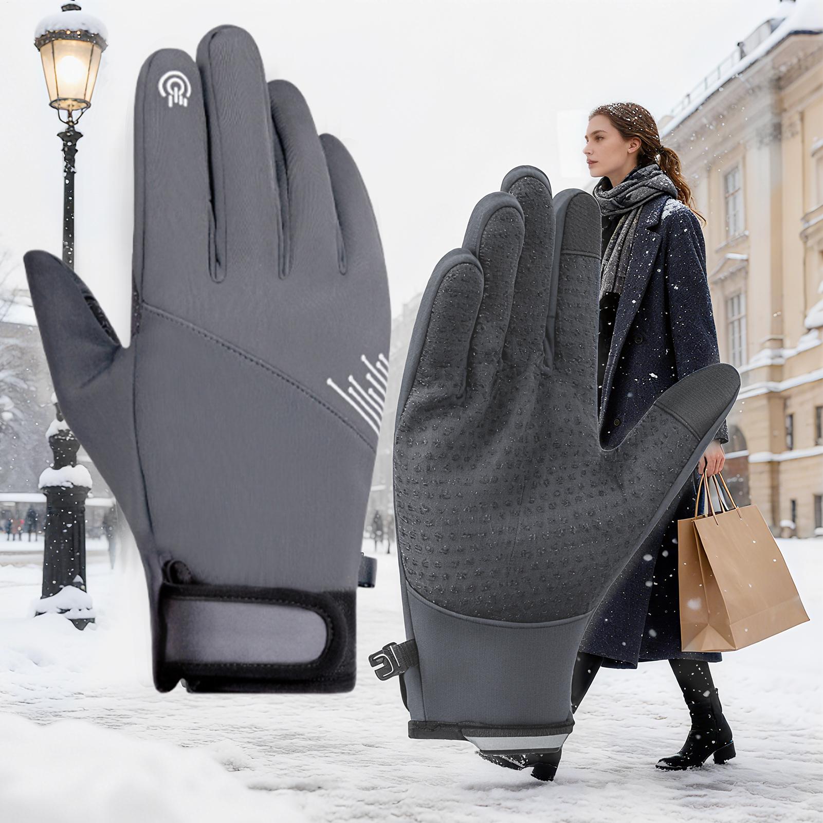 Winter warm Gloves Windproof T - Running Gear For Cold Weather review and price