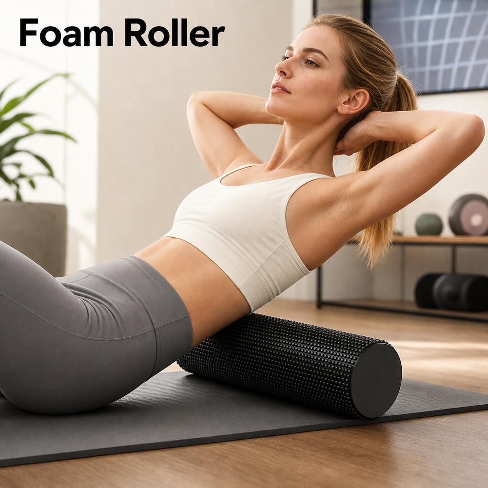 EVA Yoga Foam Roller High Dens - Muscle Roller Stick review and price