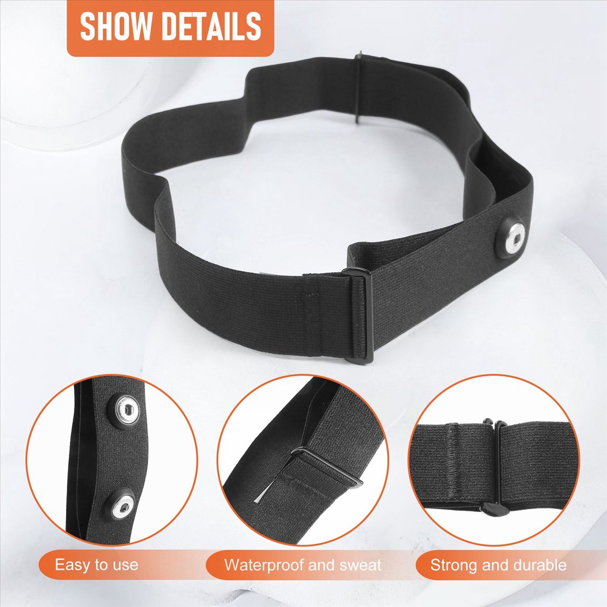 Dec.-Chest Belt Strap for for  - Heart Rate Strap Chest review and price
