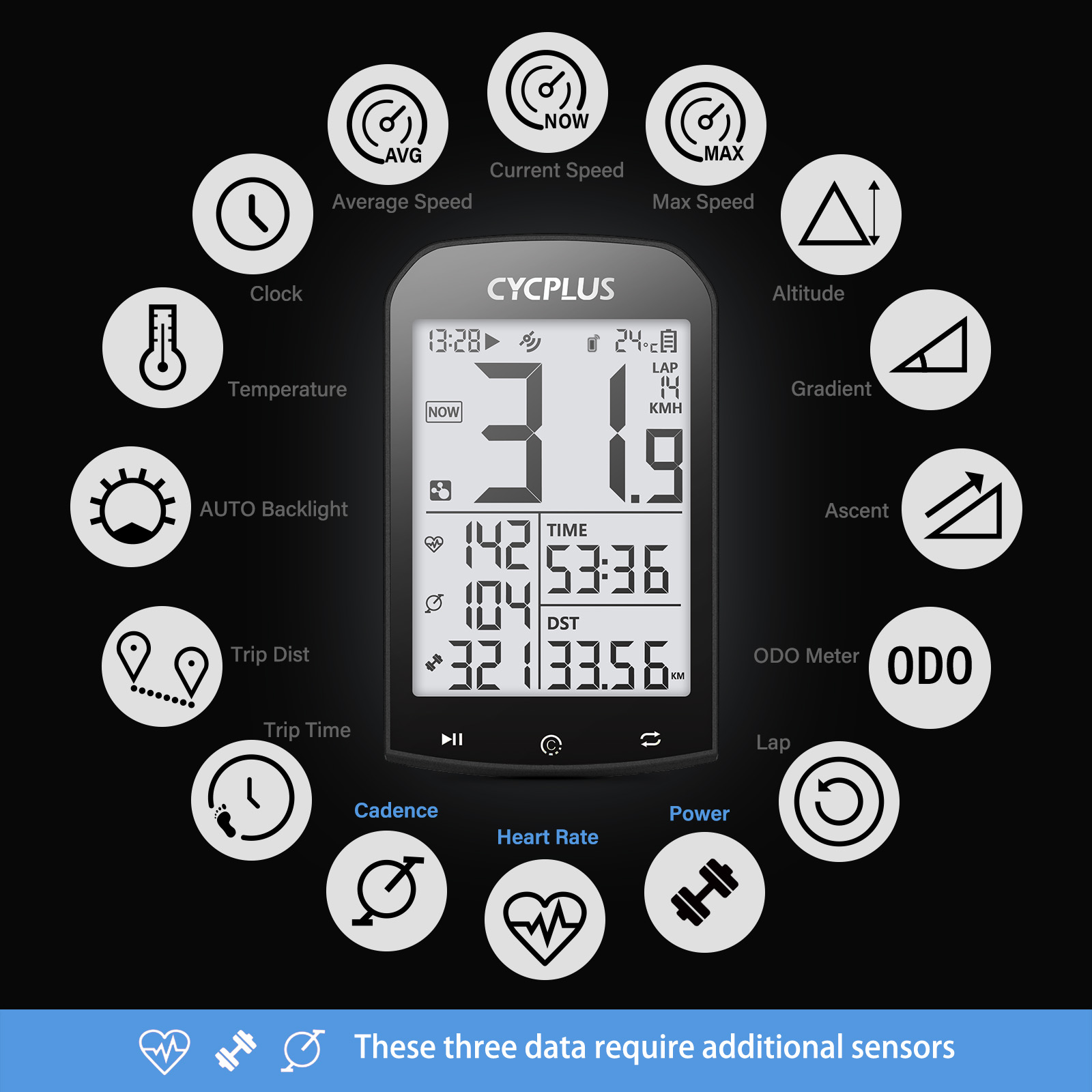 CYCPLUS Cycling Bicycle Access - Heart Rate Strap Chest review and price