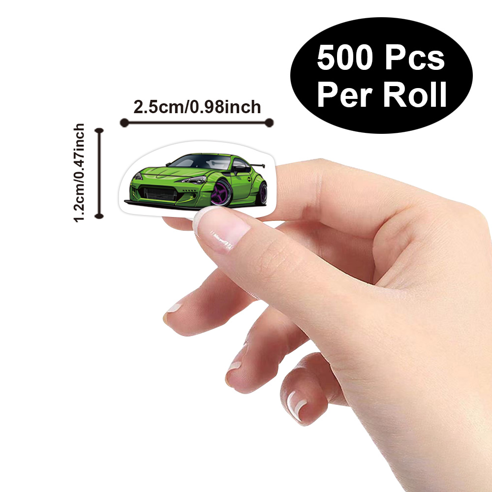 500 Pcs Mini Sports Car Sticke - Blister Plaster Sport review and price