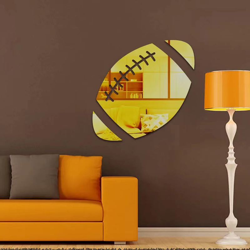 Basketball Mirror Wall Sticker - Blister Plaster Sport review and price