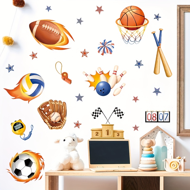 1pc All Sports Ball Themed Wal - Blister Plaster Sport review and price