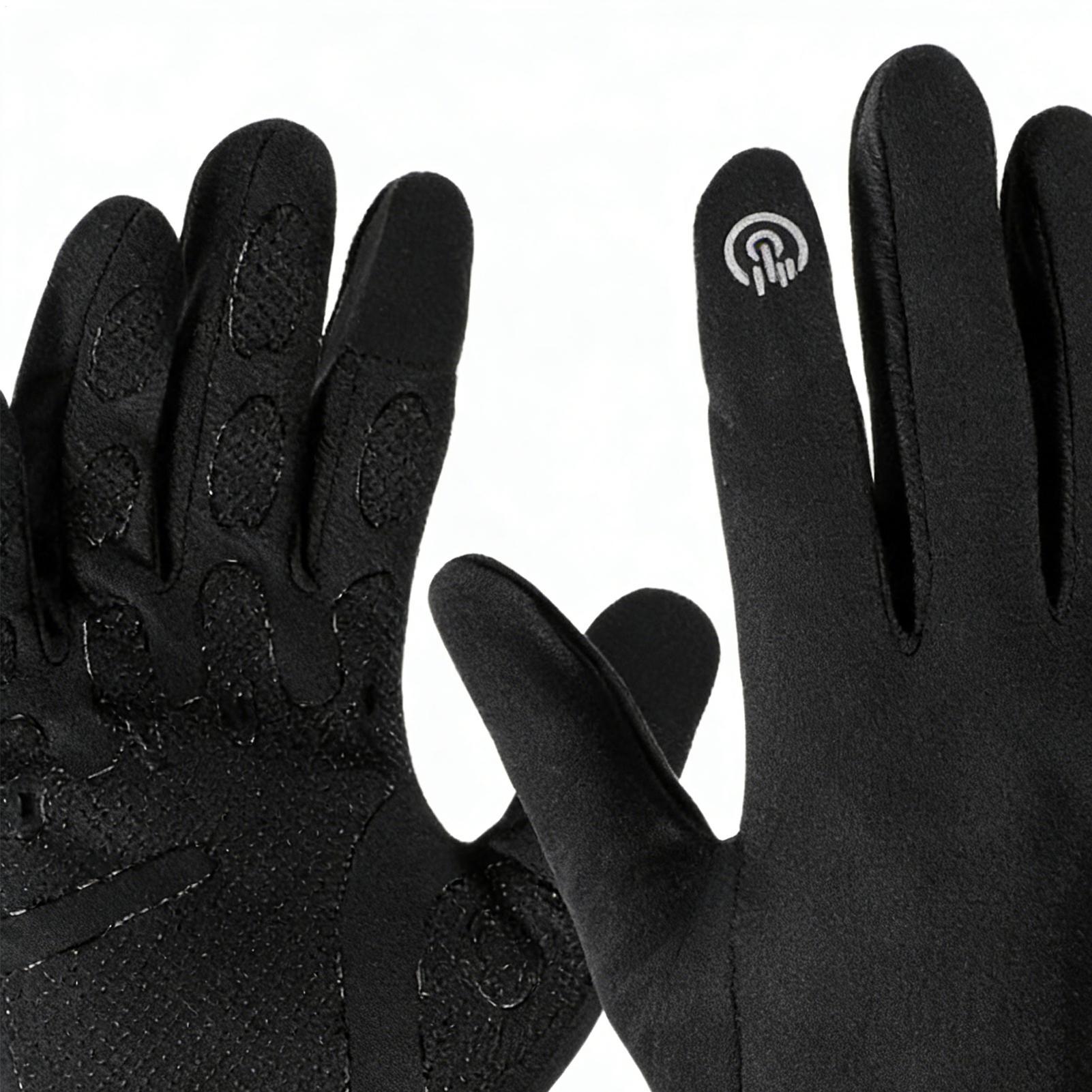 Warm Cycling Gloves Full Finge - Running Gear For Cold Weather review and price