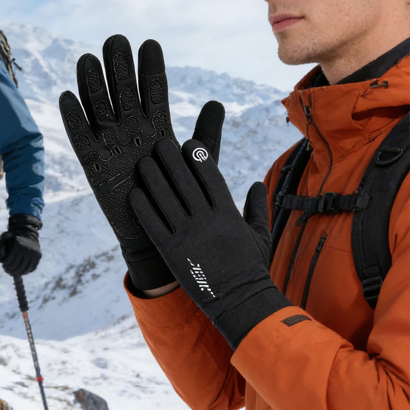 Warm Cycling Gloves Full Finge - Running Gear For Cold Weather review and price